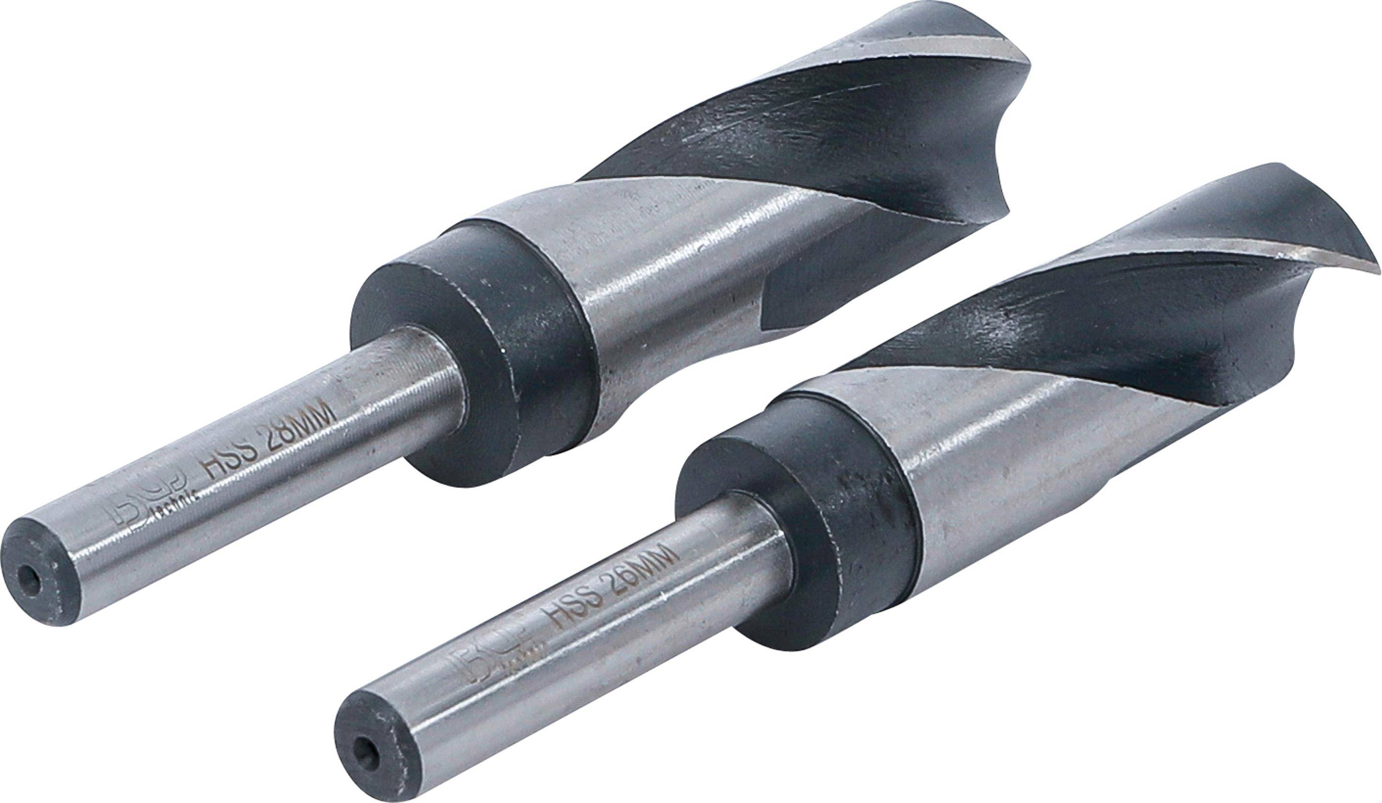 BGS technic HSS-Bohrer-Satz | 26 - 28 mm | 2-tlg.