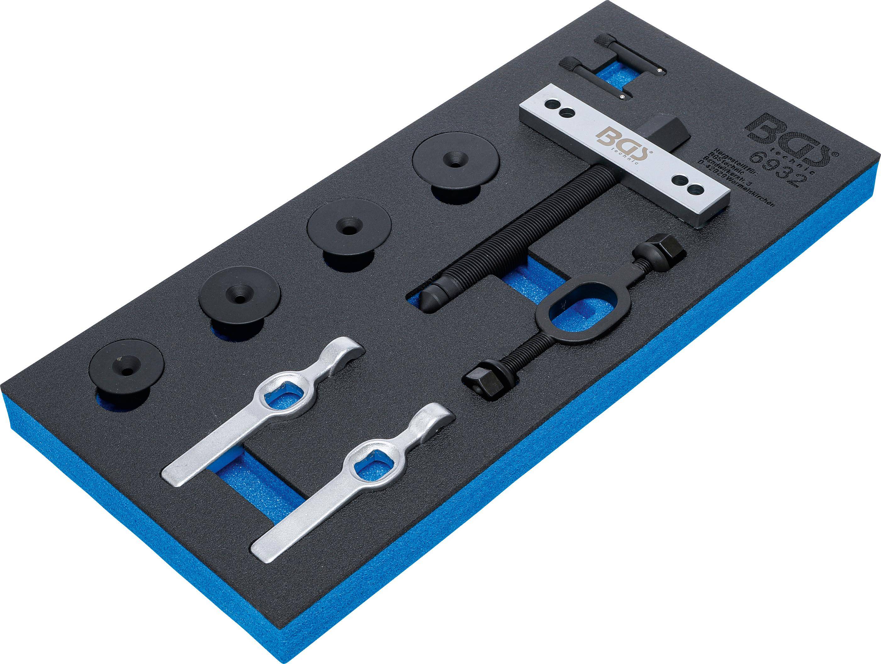 BGS technic Werkstattwageneinlage 1/3: Differentialkorb-Lager-Abzieher