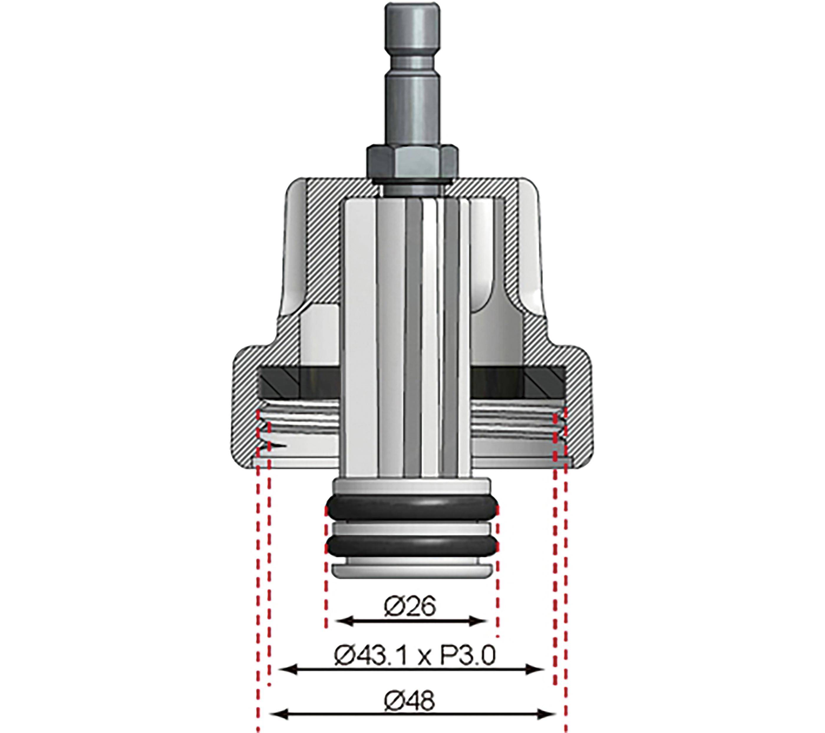 BGS technic Adapter Nr. 7 fr Art. 8027, 8098 | fr Alfa Romeo, Citron,