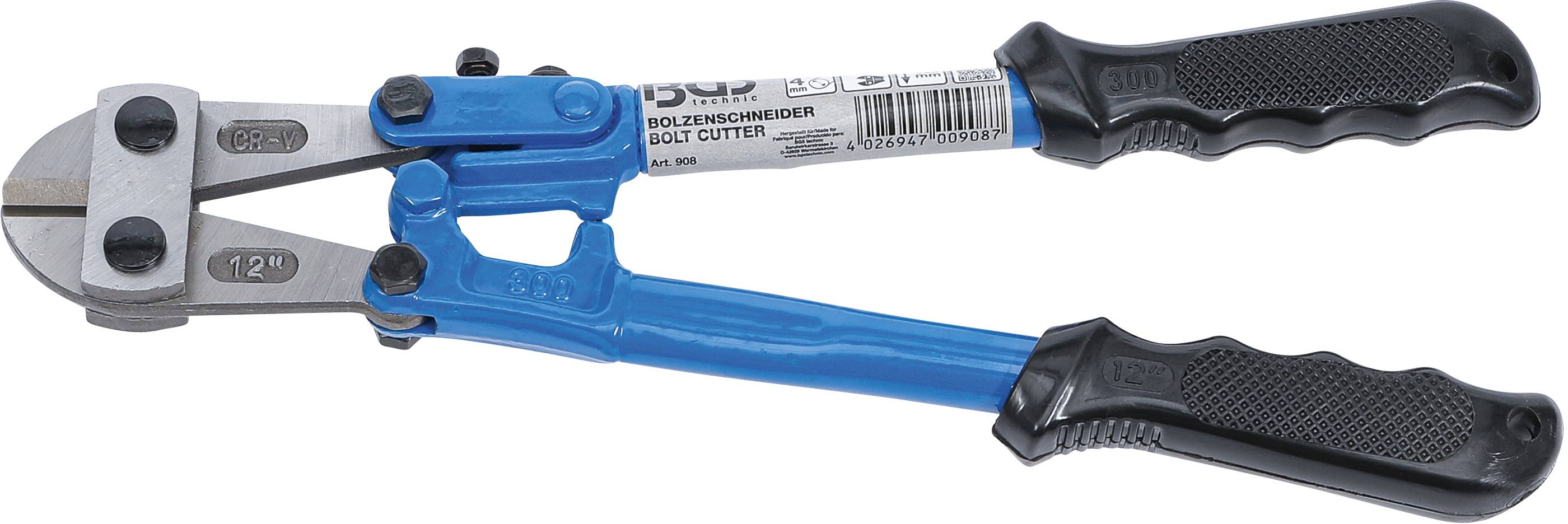 BGS technic Bolzenschneider mit gehärteten Backen | 300 mm