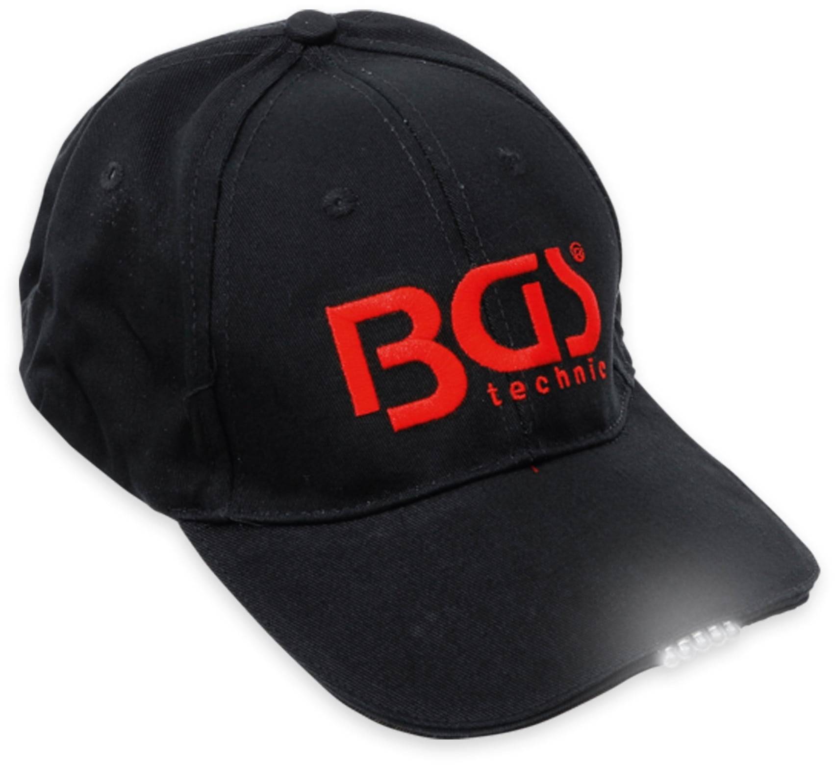 BGS TECHNIC LED-Schirmmütze 9897, anthrazit