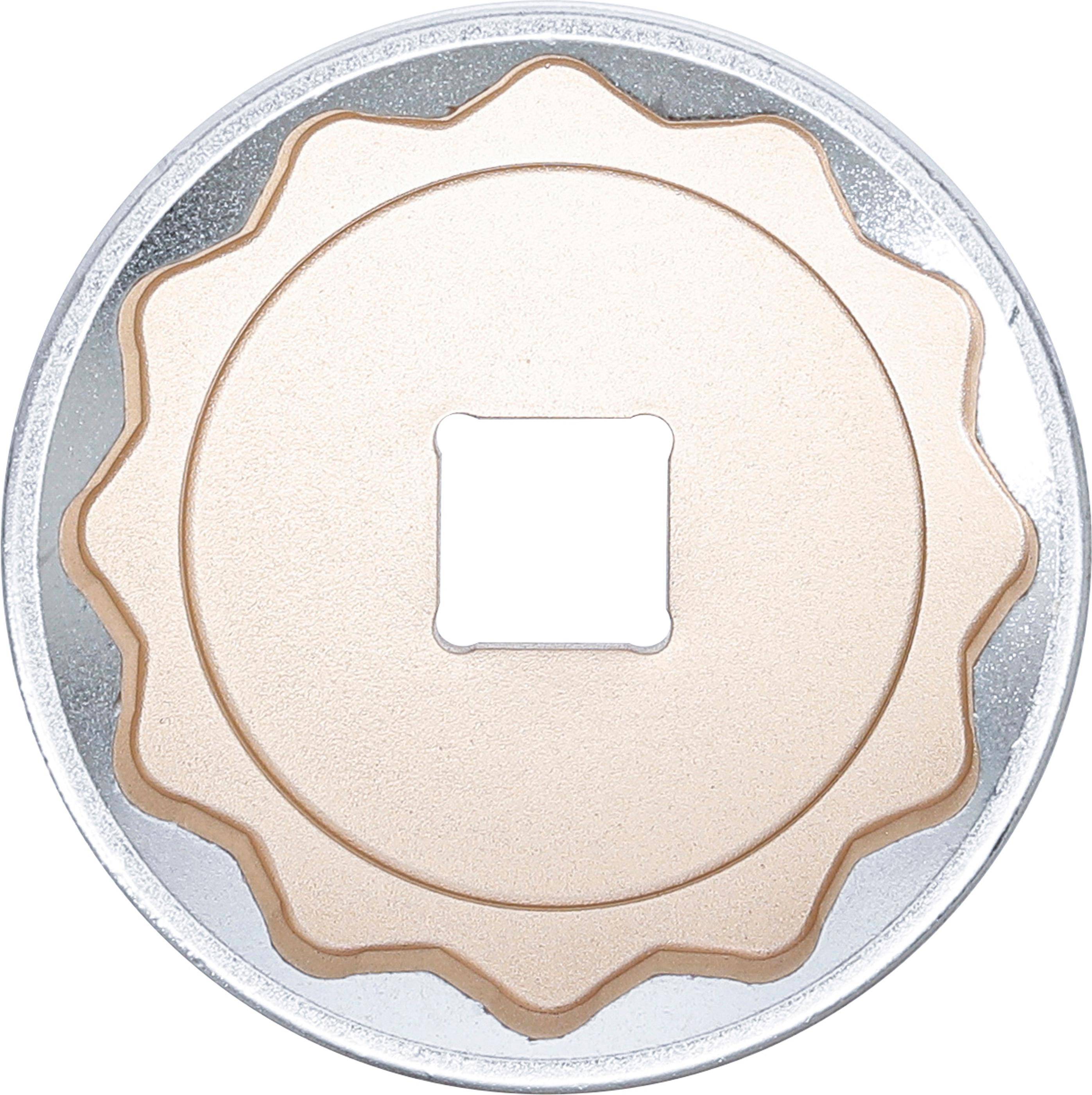 BGS Steckschlssel-Einsatz Zwlfkant | Antrieb Innenvierkant 12,5 mm