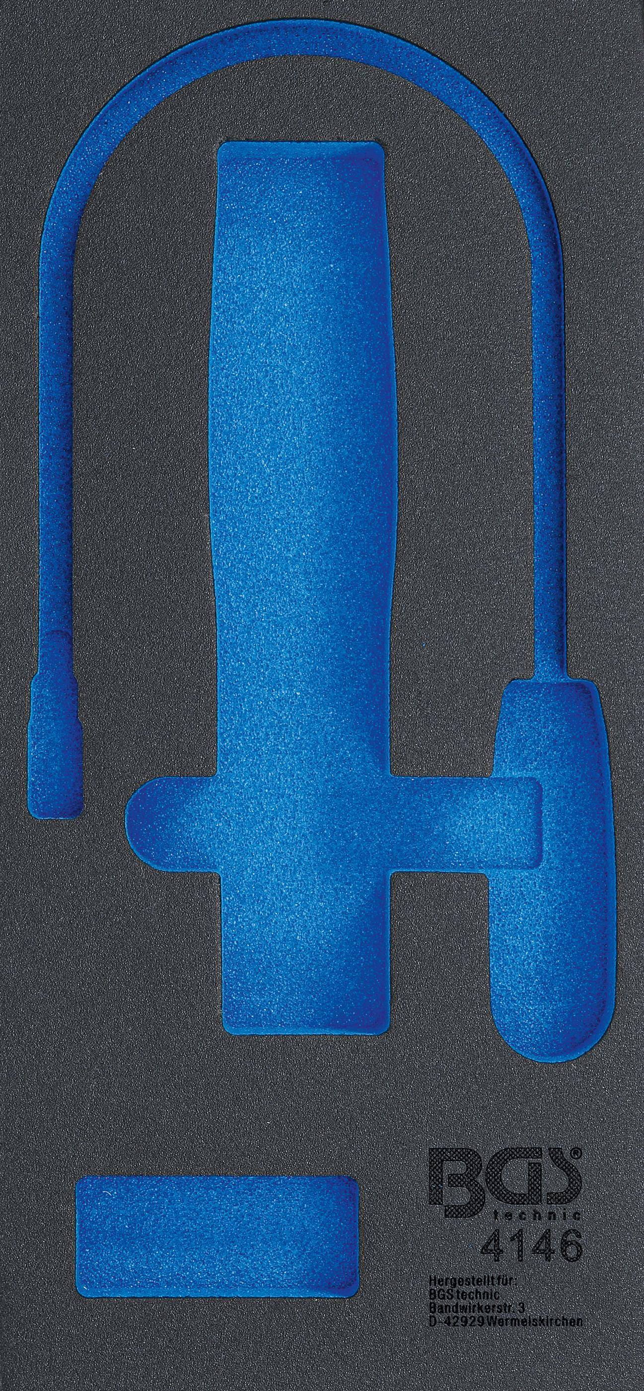 BGS technic Werkstattwageneinlage 1/3 | leer | für Art. 4146