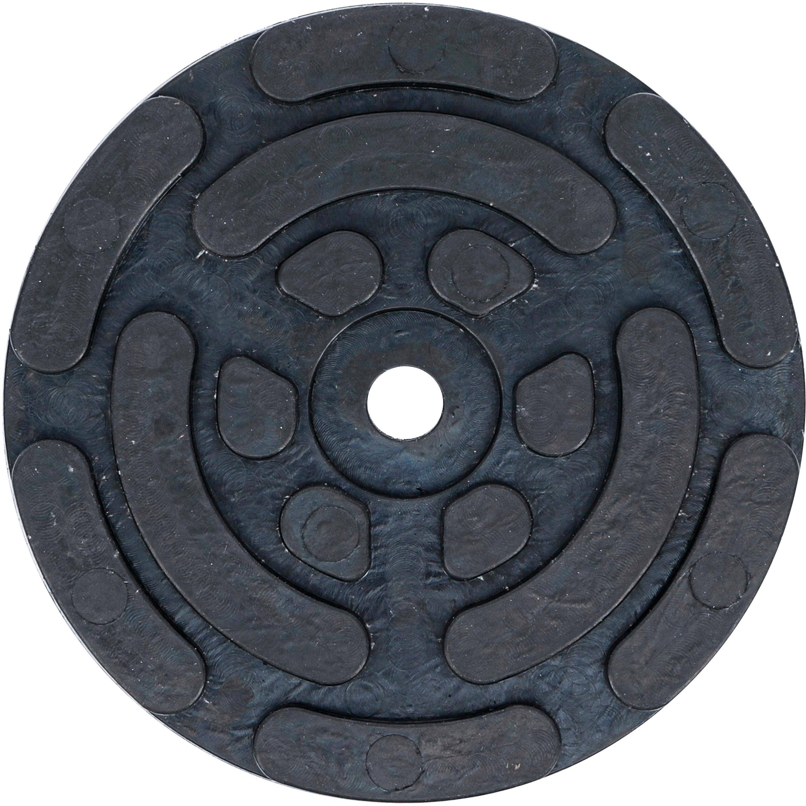 BGS technic Gummiteller | für Hebebühnen | Ø 140 mm