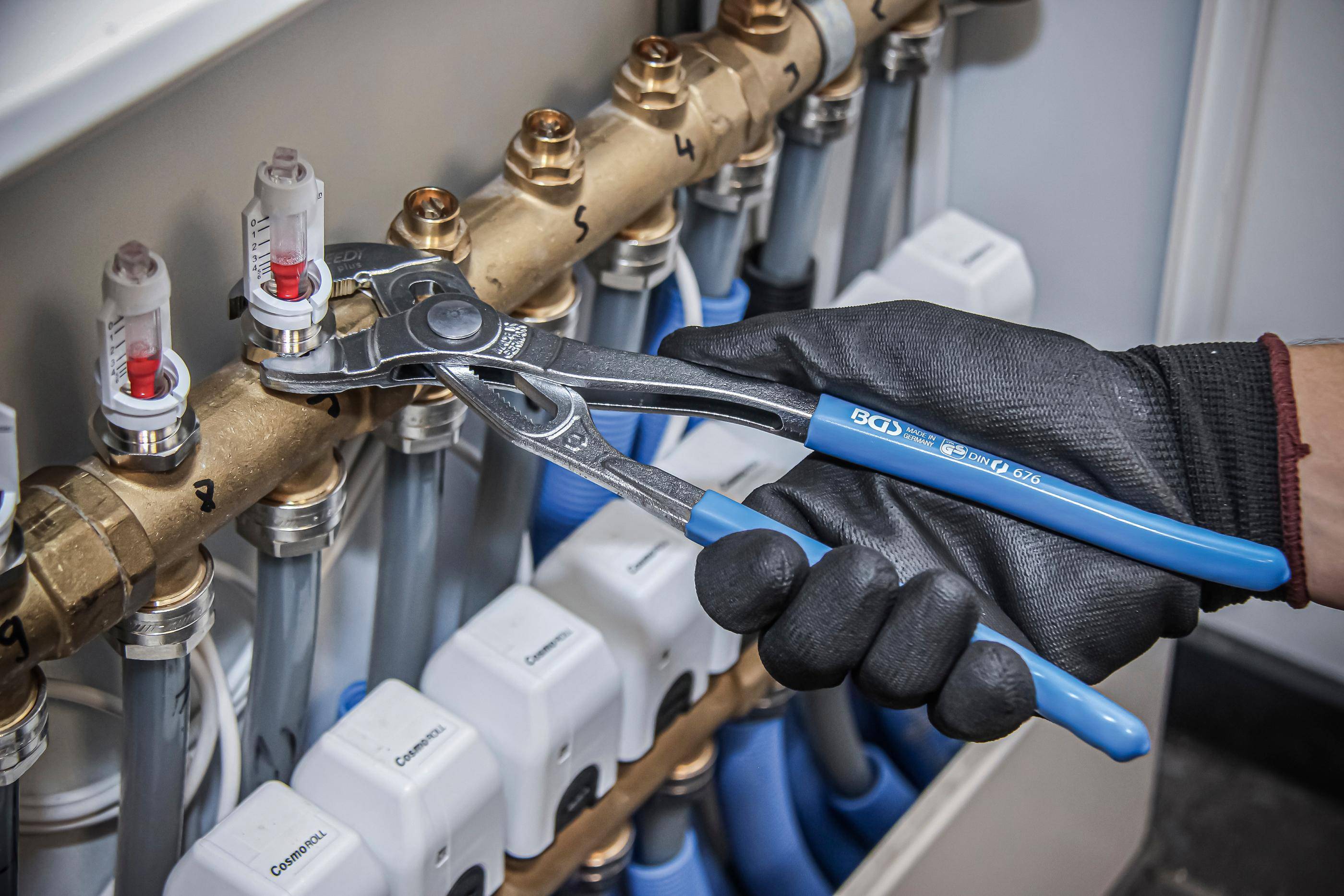 BGS technic Wasserpumpenzange | "Speedy Plus" | 250 mm