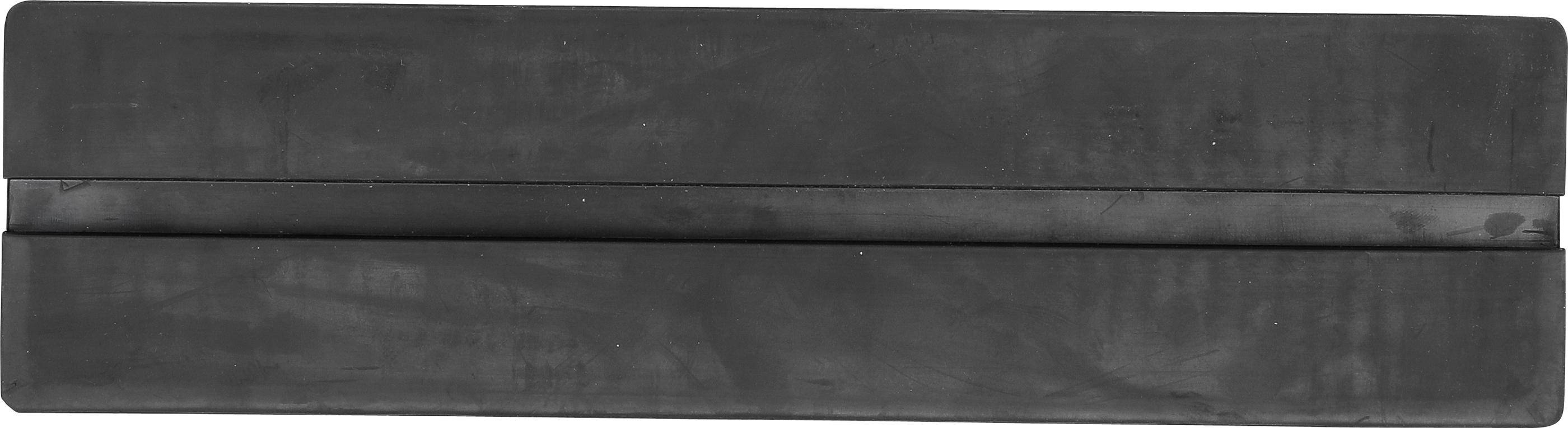 BGS technic Gummiauflage | mit Nut | für Hebebühnen | 373 x 100 x 35