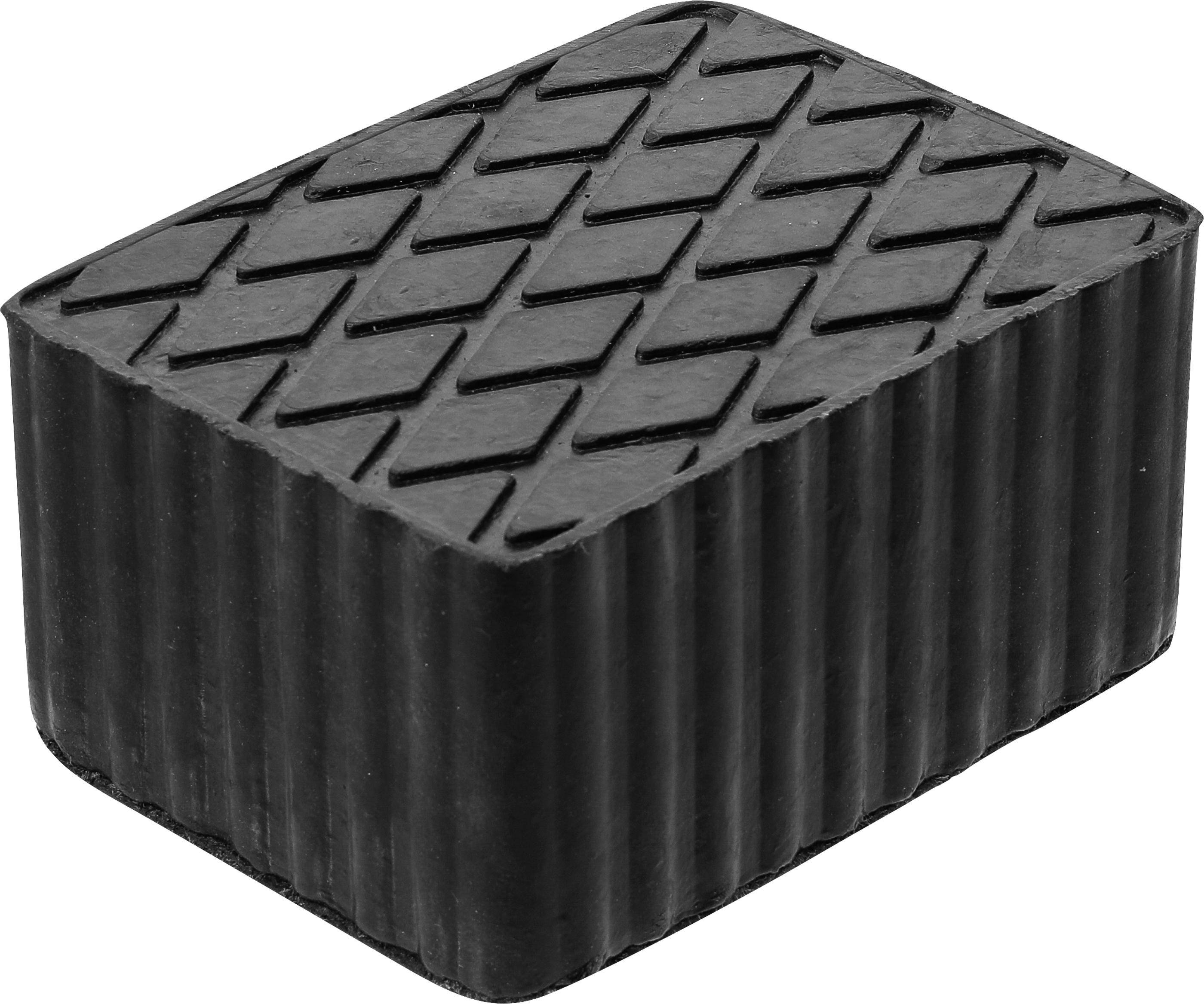 BGS technic Gummiauflage | für Hebebühnen | 160 x 120 x 80 mm