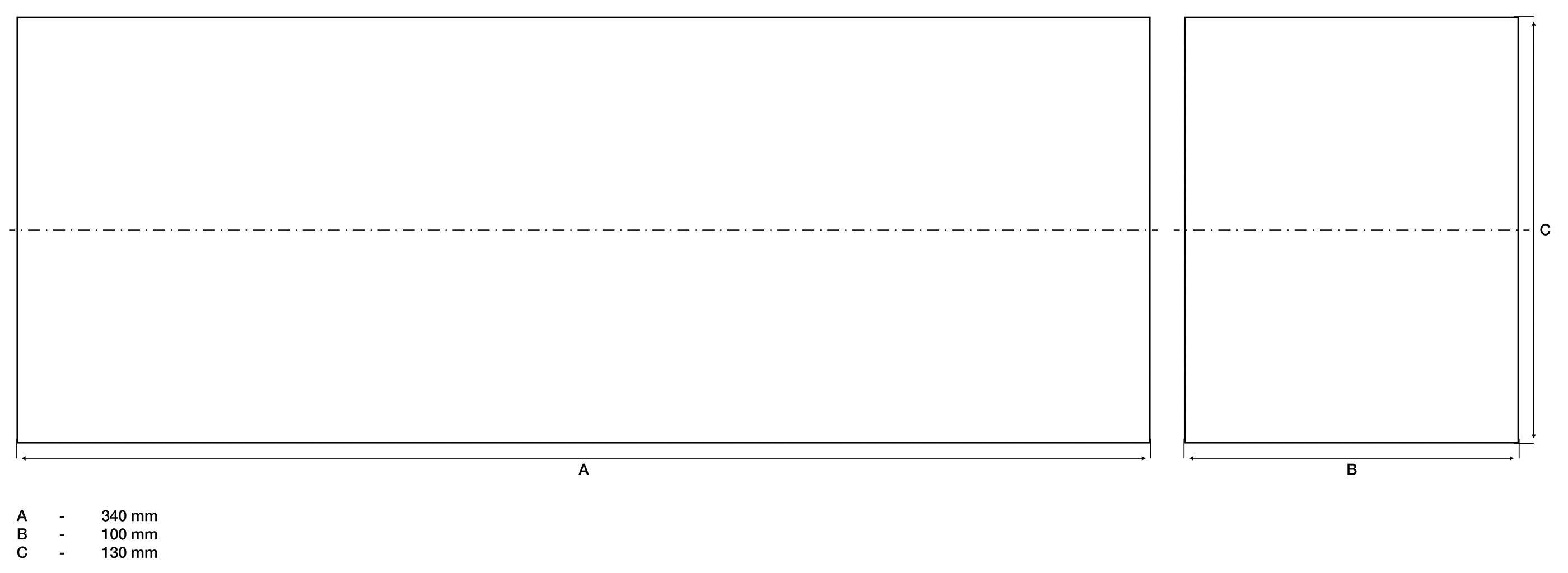 BGS technic Schutzblock | für Hebebühnen | 340 x 130 x 100 mm