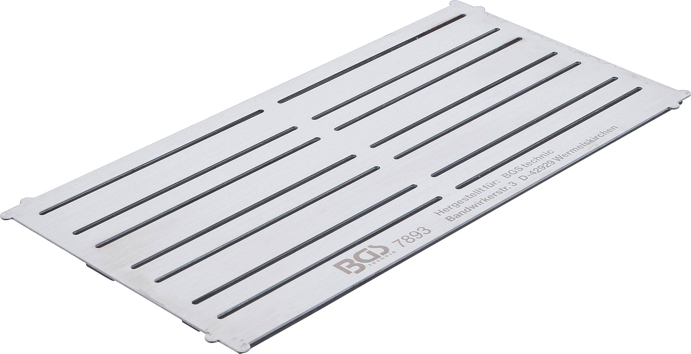 BGS technic Magnettafel | Stahl | extra flach | 300 x 150 mm