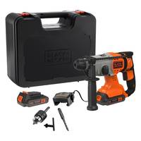 BLACK & DECKER - BLACK+DECKER BCD900E2K - Bohrhammer - schnurlos