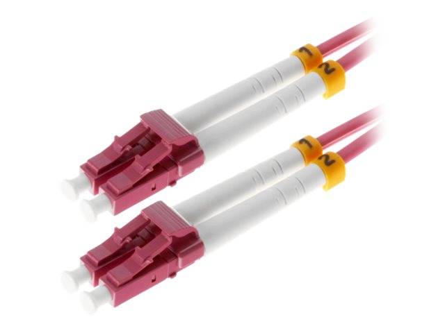 Helos - Patch-Kabel - LC Multi-Mode (M) bis LC Multi-Mode (M)