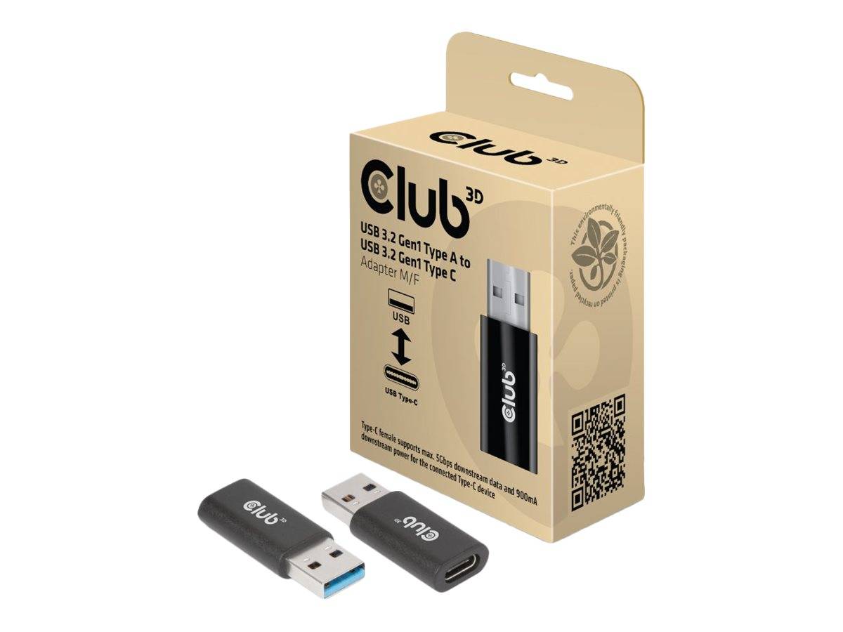 Club 3D USB-Adapter - USB Typ A (M) zu 24 pin USB-C (W)