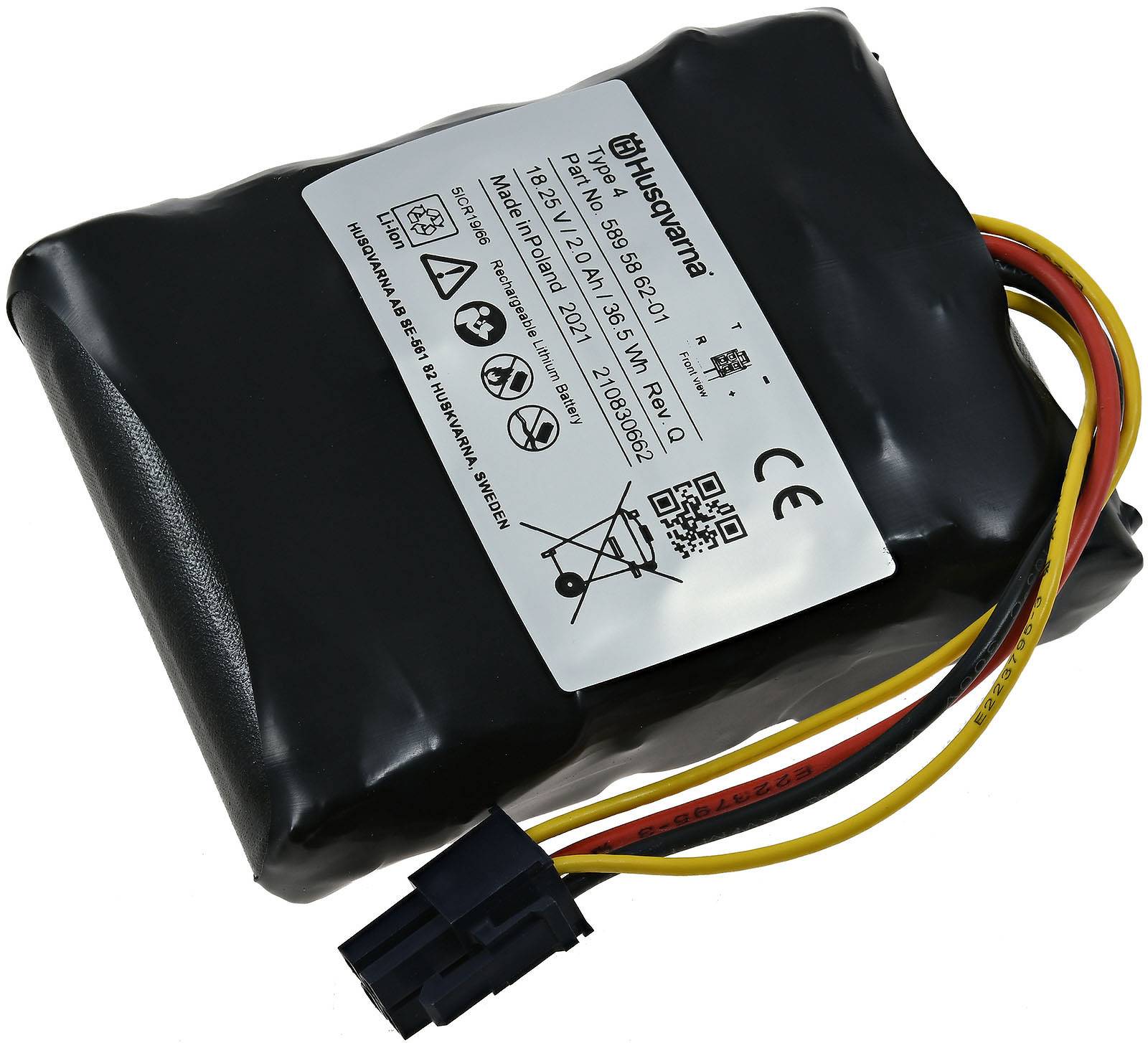 Husqvarna Akku kompatibel mit Mähroboter Automower 310, 315, 315X, 18,25V, Li-Polymer