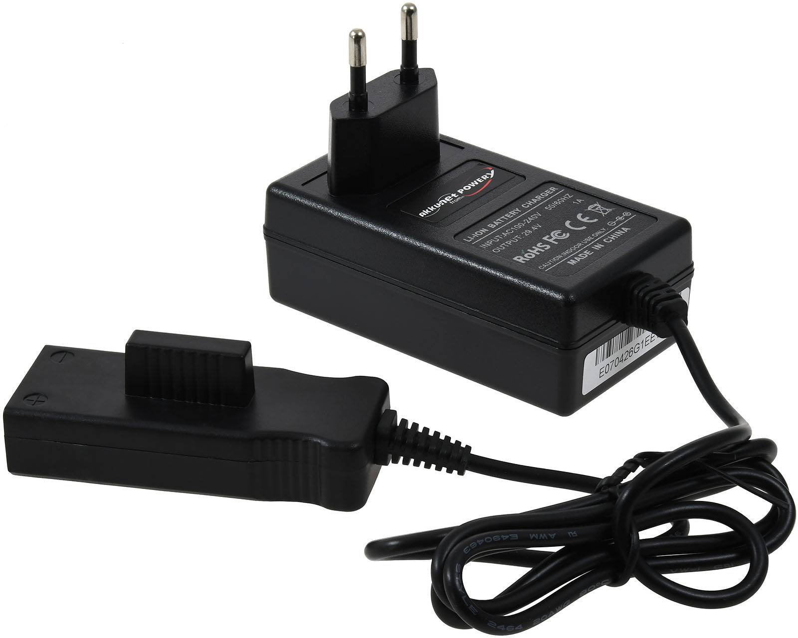 Powery Ladegerät für Gardena Spindelmäher 380 Li, 29,4V