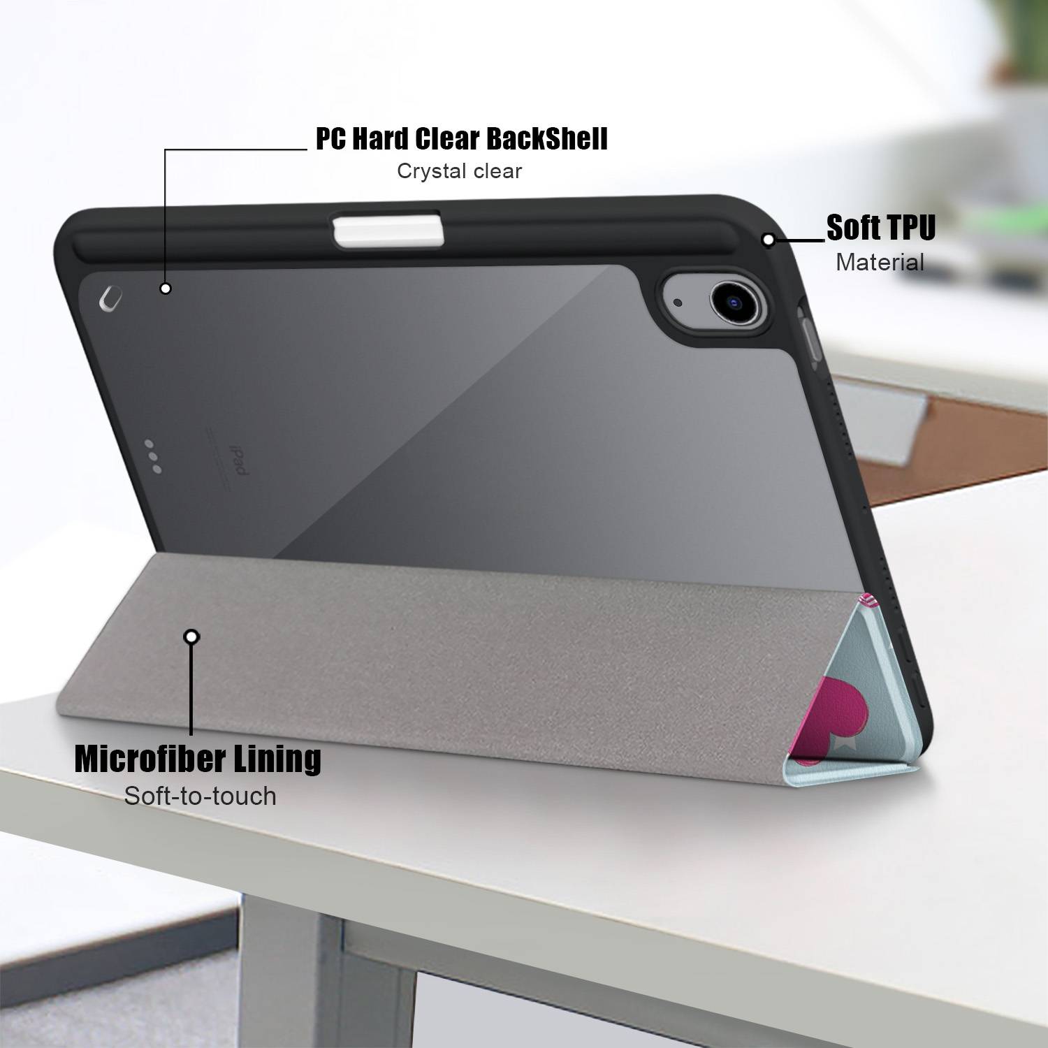 Für Apple iPad Mini 2024 8.3 Zoll / Mini 6 2021 Design Acryl Tasche Case Motiv 4