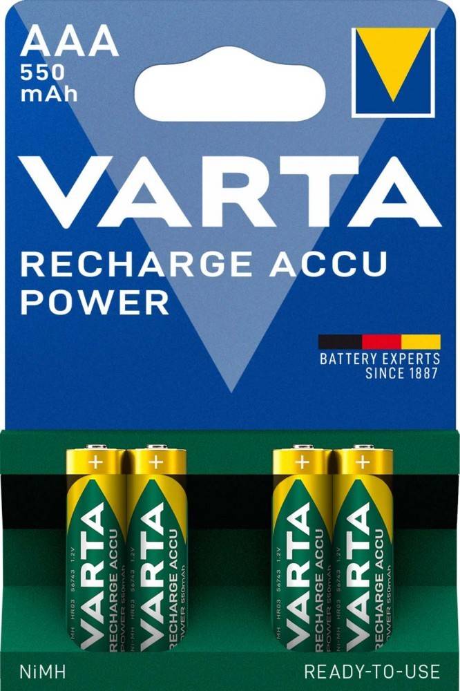 Varta Cons.Varta RECHARGE ACCU Power 56743 Bli.4
