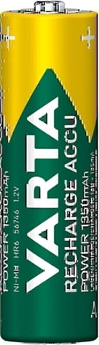 Eine teilweise sichtbare Batterie mit der Marke 'VARTA' zeigt die Spezifikationen '1,2V' und '850mAh'.