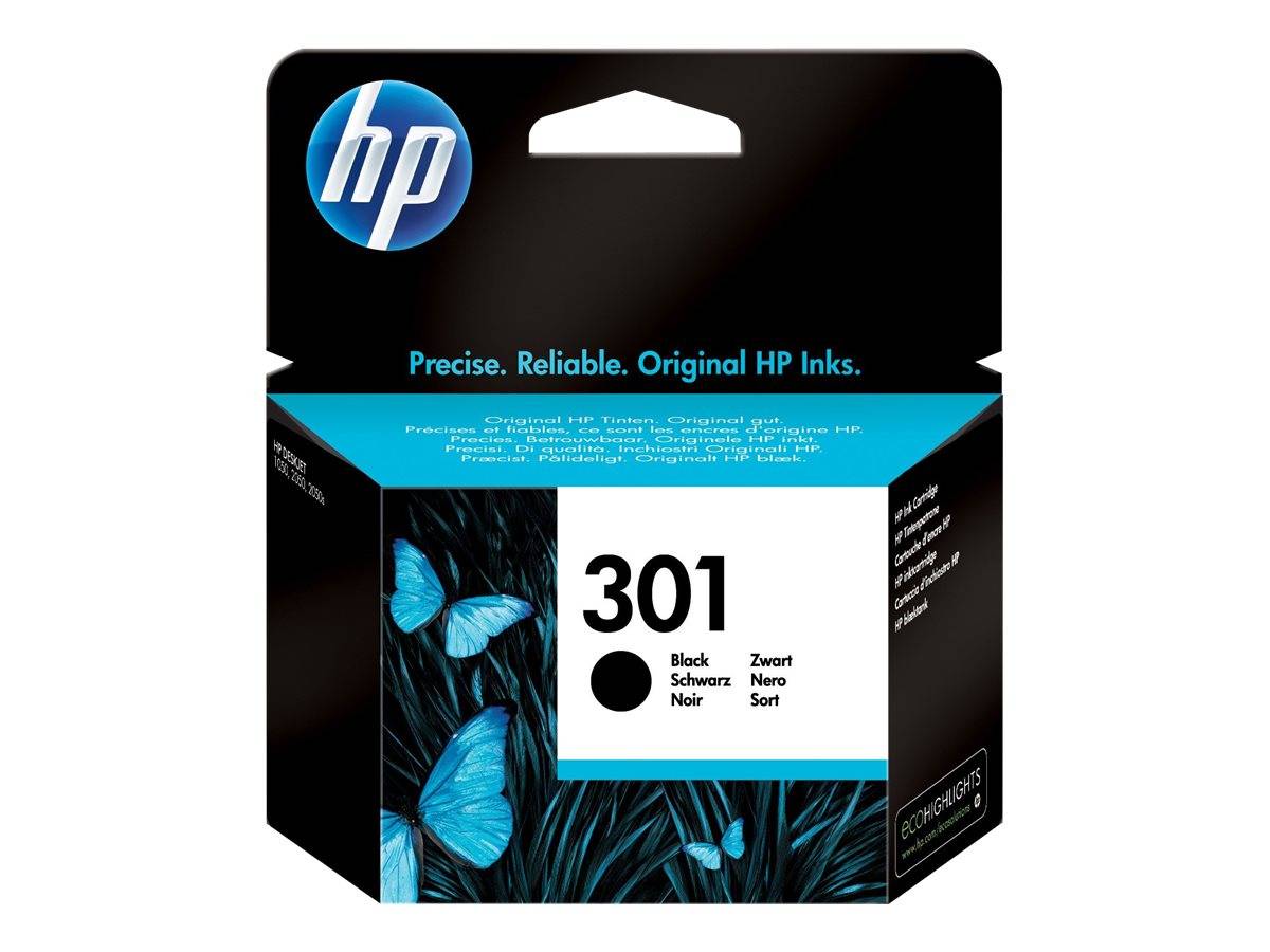 HP 301 - Schwarz - Original - Blisterverpackung