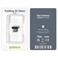 YUBICO YubiKey 5C Nano - USB-C Sicherheitsschlüssel - Schwarz