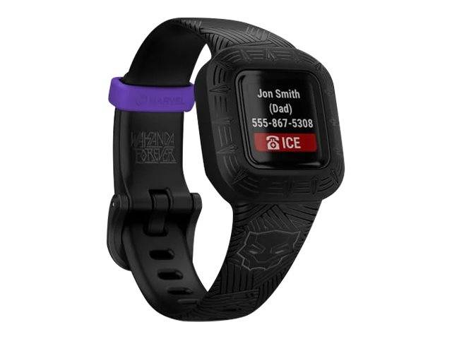 Garmin vivofit jr. 3 - Marvel Black Panther - Aktivitätsmesser mit Band