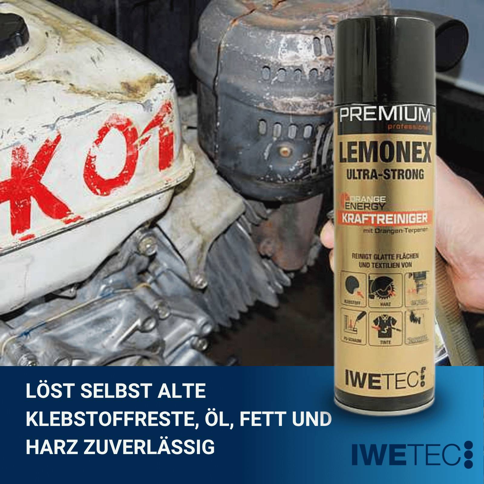 IWETEC Reinigungsspray LEMONEX Ultra-Strong 500 ml