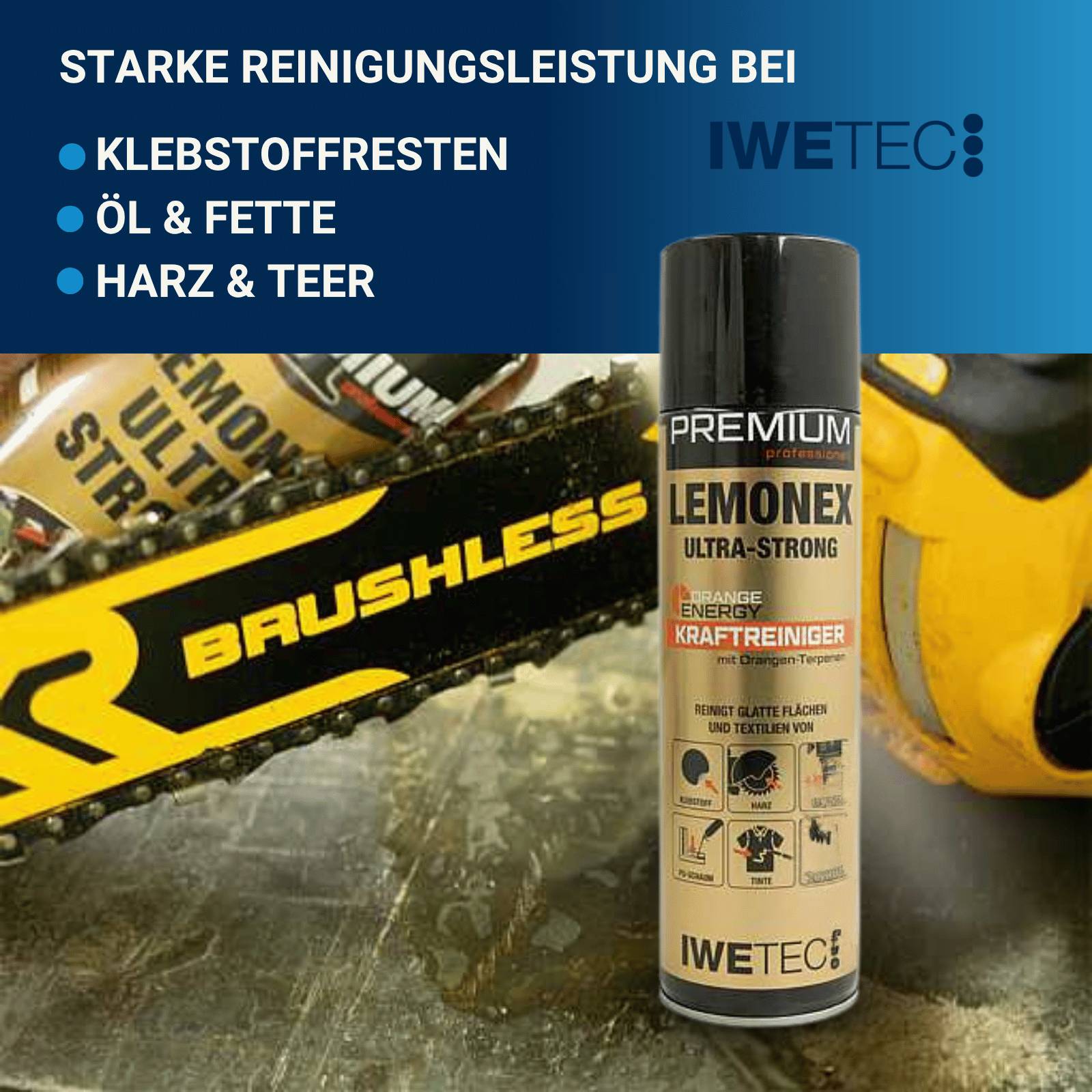 IWETEC Reinigungsspray LEMONEX Ultra-Strong 500 ml