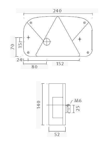 Aspöck Multipoint 2 - Leuchten Set - 7-polig - 7,5m + Abgang 2x0,20m