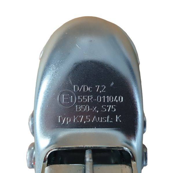 Knott - Kugelkupplung - K7,5-K 750kg 50 mm - Vierkant