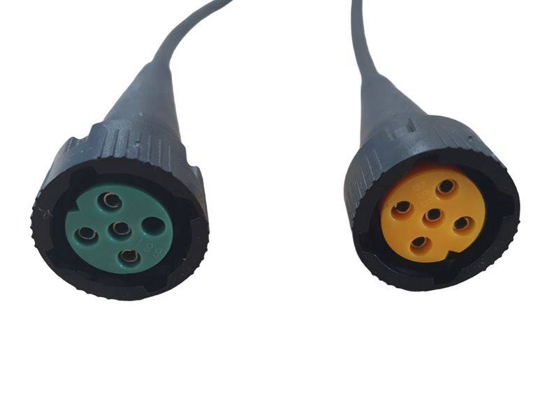 1 Stück - Aspöck Anhängerkabel 14 m - 7-polig Stecker - 58-1022-707