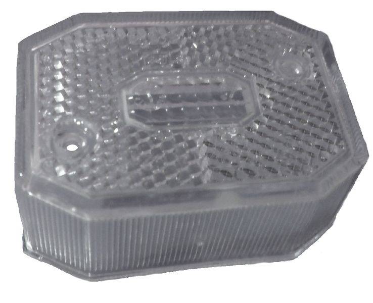 1 x Lichtscheibe Aspöck Flexipoint 1 weiss - Ersatzglas