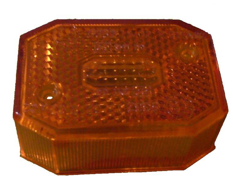 1 x Lichtscheibe Aspöck Flexipoint 1 gelb - Ersatzglas