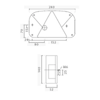 Aspöck Multipoint 2 - Leuchten Set - 13polig - Hauptkabel 9 Meter mit 2 x 0,2m DC Abgang Aspöck Multipoint 2 - Leuchten Set - 13polig - Hauptkabel 9 Meter mit 2 x 0,2m DC Abgang