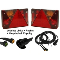 Aspöck Multipoint 4 - Leuchtenset - 13polig - Hauptkabel 5 Meter mit 2 x 3,0 DC Abgang Aspöck Multipoint 4 - Leuchtenset - 13polig - Hauptkabel 5 Meter mit 2 x 3,0 DC Abgang