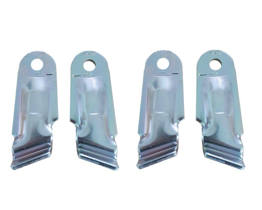 2x ALKO Stoßdämpferhalter AL-KO Euro Achsen, Set kpl. für 1 Achse