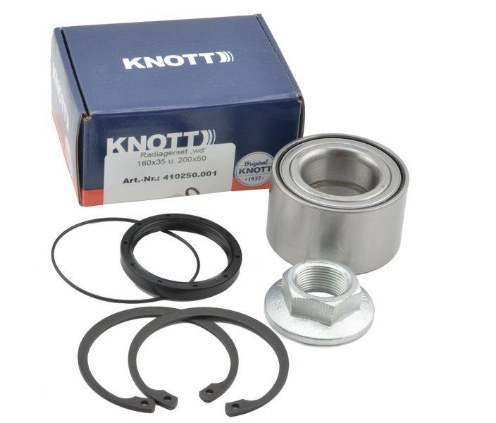 1 x Knott - Radlager- Set - Wasserdicht - Nr. 410250.001 - Lager Ø64 / Ø 34 x 37mm