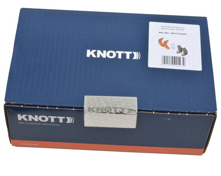 1 x Knott Bremsbacken 200x30 20-963 /1 KNOTT Nr. 403132.001