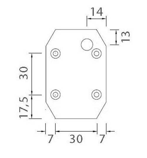 2 Stück -- Lichtscheibe Aspöck Flexipoint 1 weiss - Ersatzglas