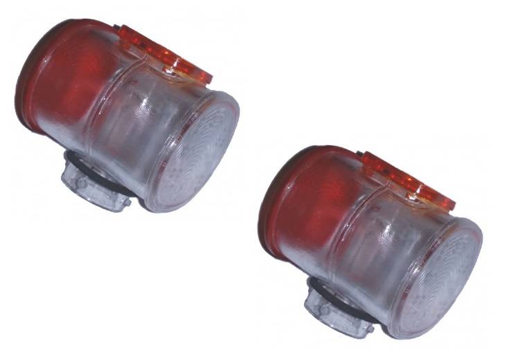 2 Stück Aspöck Superpoint 2 Lichtscheibe Ersatzglas