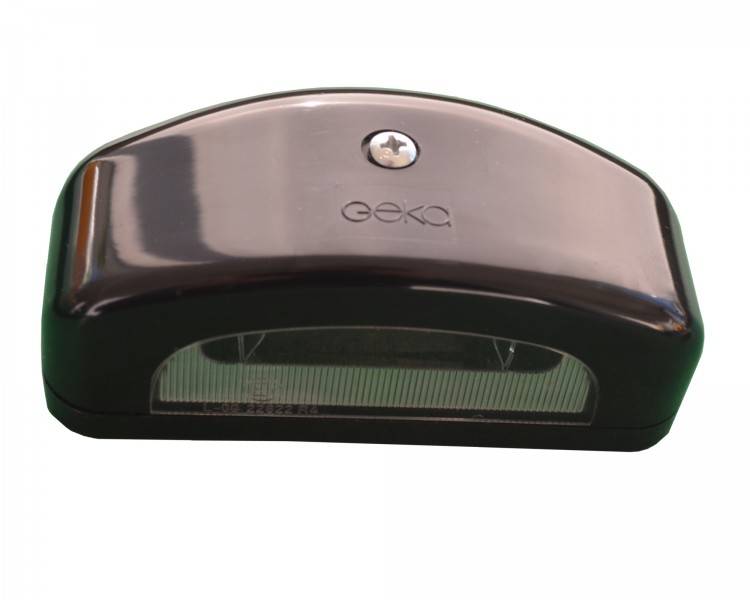 1 x GEKA Kennzeichenleuchte KL38 mit Kabeltülle