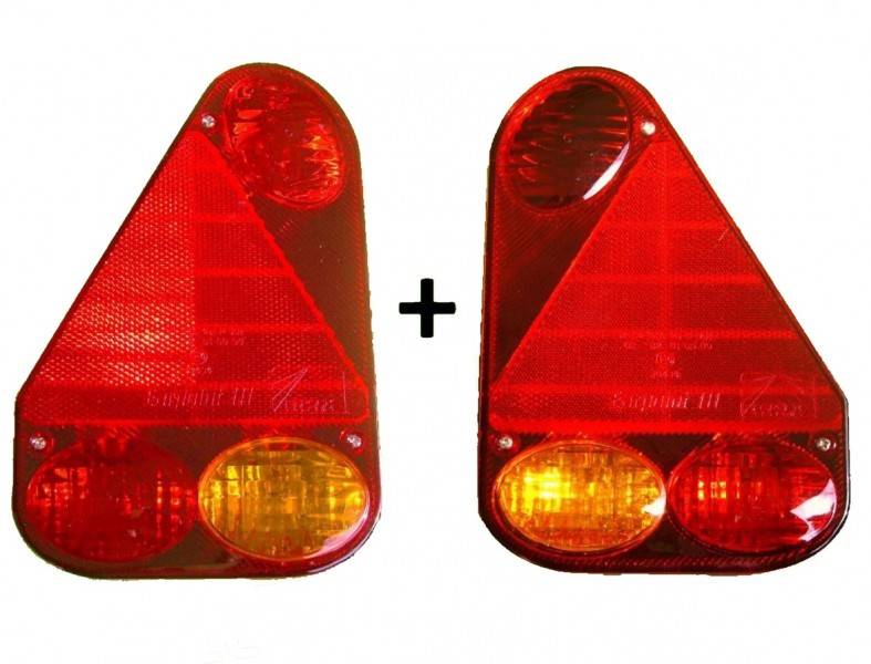 Aspöck Earpoint 3 III Leuchte links 24-4700-007 + rechts 24-4800-007