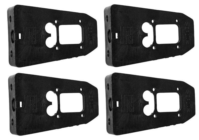 4 x Aspöck Flexipoint 1, Halter Aufhängeteil 100 mm 15-5310-107