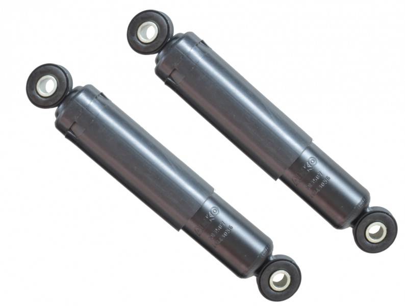2x ALKO Stoßdämpfer AMC 283587 schwarz für Wohnmobilchassis AL-KO