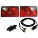 Aspöck Multipoint 5 Set Lampen rechts + links und Kabel 6 Meter 7polig Aspöck Multipoint 5 Set Lampen rechts + links und Kabel 6 Meter 7polig