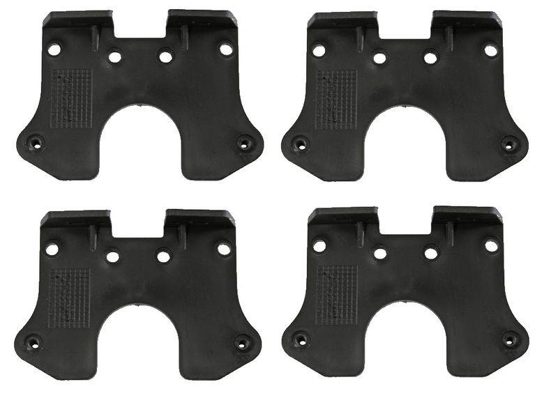 4 x Flatpoint 2 - Halter 90° „Z“-Form - Aspöck Nr. 15-5321-107