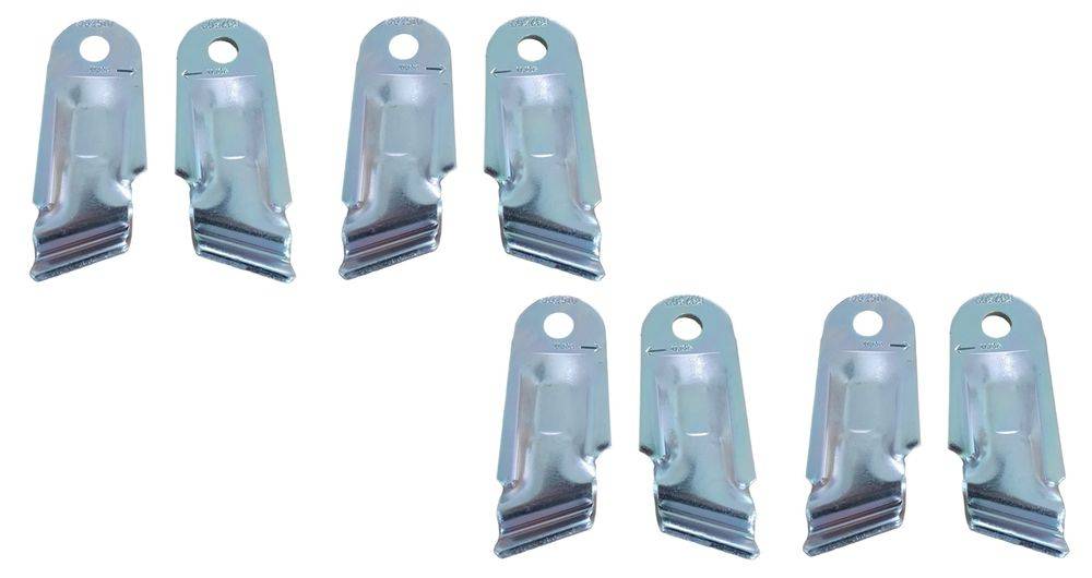 4 x ALKO Stoßdämpferhalter AL-KO Euro Achsen - Set kpl. für 2 Achsen