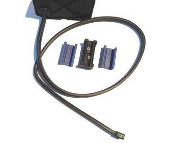 Aspöck Flexipoint 1 LED weiß m. Halter + 0,5m Kabel + DC-Verbinder - 31-6369-007