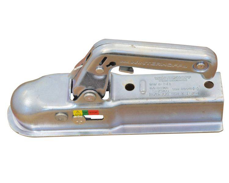 1 Stück - Winterhoff Kugelkupplung WW8-D40 - 800kg - 40mm Vierkant - Bohrung 90mm Ø11mm