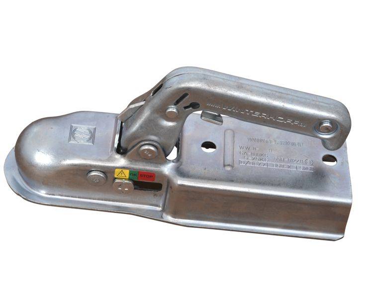 1 Stück - Winterhoff Kugelkupplung WW8H - 800kg - 70mm Vierkant - Bohrung 90mm Ø11mm