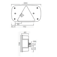 Aspöck Multipoint 3 - Leuchten Set - 13polig - Hauptkabel 6 Meter mit 2 x 4,5 m DC Abgang Aspöck Multipoint 3 - Leuchten Set - 13polig - Hauptkabel 6 Meter mit 2 x 4,5 m DC Abgang