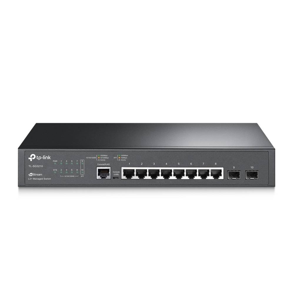 SG3210 JetStream Managed Switch 8x Gigabit Ethernet,